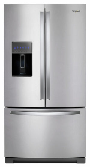 Whirlpool Fingerprint Resistant Stainless Steel French Door Refrigerator (27 Cu. Ft.) - WRF757SDHZ