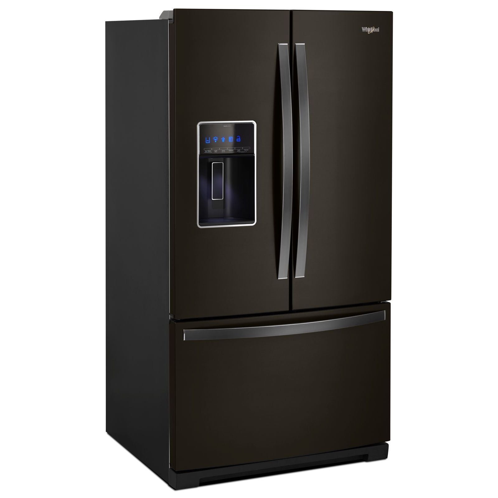 Whirlpool Black Stainless French Door Refrigerator (27 Cu. Ft.) - WRF757SDHV