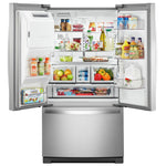 Whirlpool Fingerprint Resistant Stainless Steel French Door Refrigerator (27 Cu. Ft.) - WRF767SDHZ