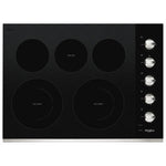 Whirlpool Stainless 30" Steel Electric Cooktop - WCE77US0HS