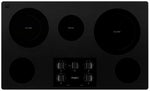Whirlpool Black 36" Electric Cooktop - WCE77US6HB