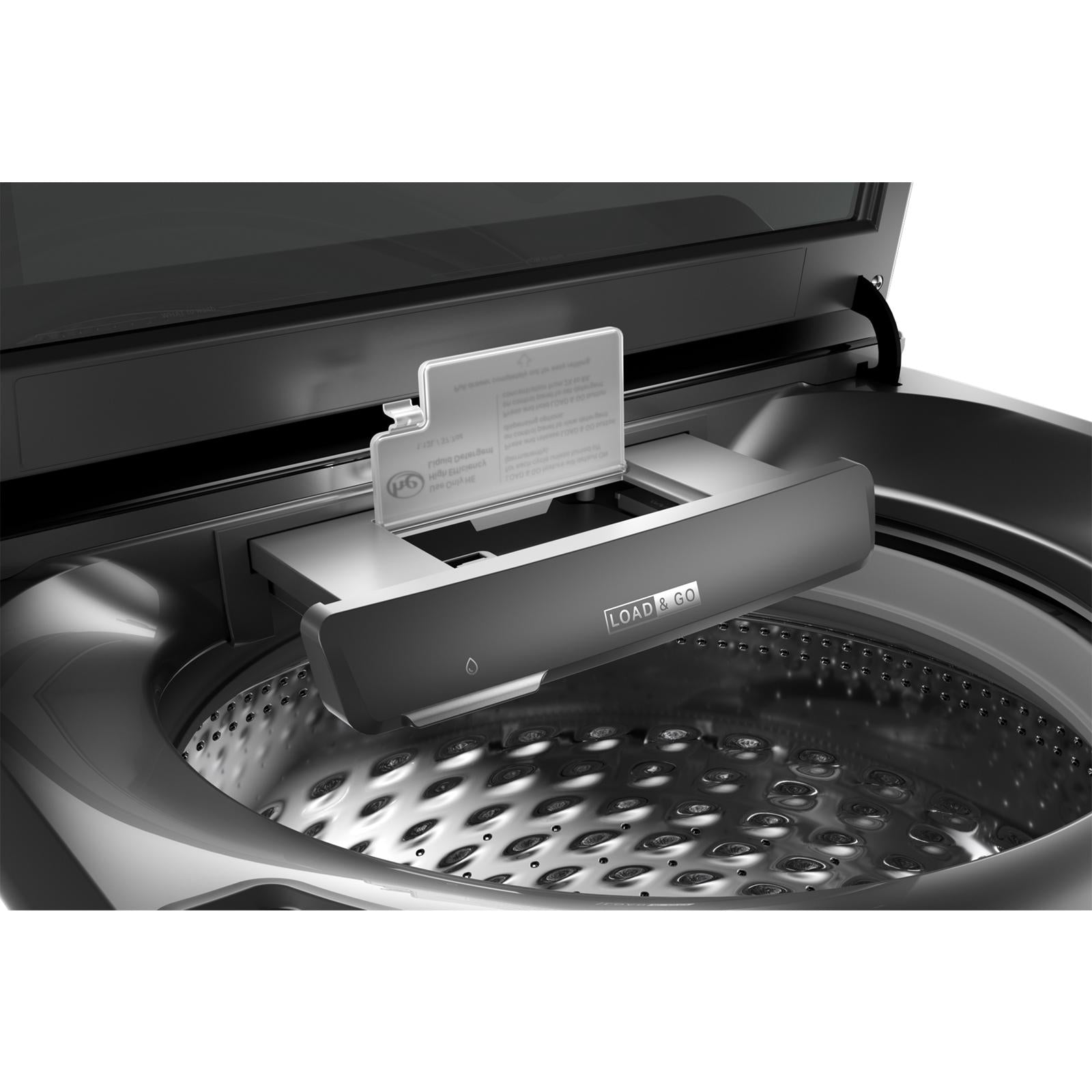 Whirlpool Chrome Shadow Top Load Washer with 2 in 1 Removeable Agitator (6.0 Cu Ft) - WTW8127LC