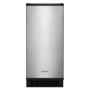 Whirlpool Fingerprint Resistant Stainless Steel Icemaker with Clear Ice Technology (15 inch) - WUI95X15HZ