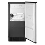 Whirlpool Fingerprint Resistant Stainless Steel Icemaker with Clear Ice Technology (15 inch) - WUI95X15HZ