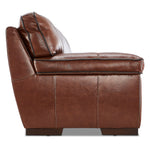 Stampede Leather Sofa - Cognac