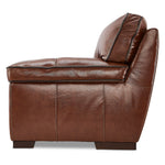 Stampede Leather Loveseat - Cognac