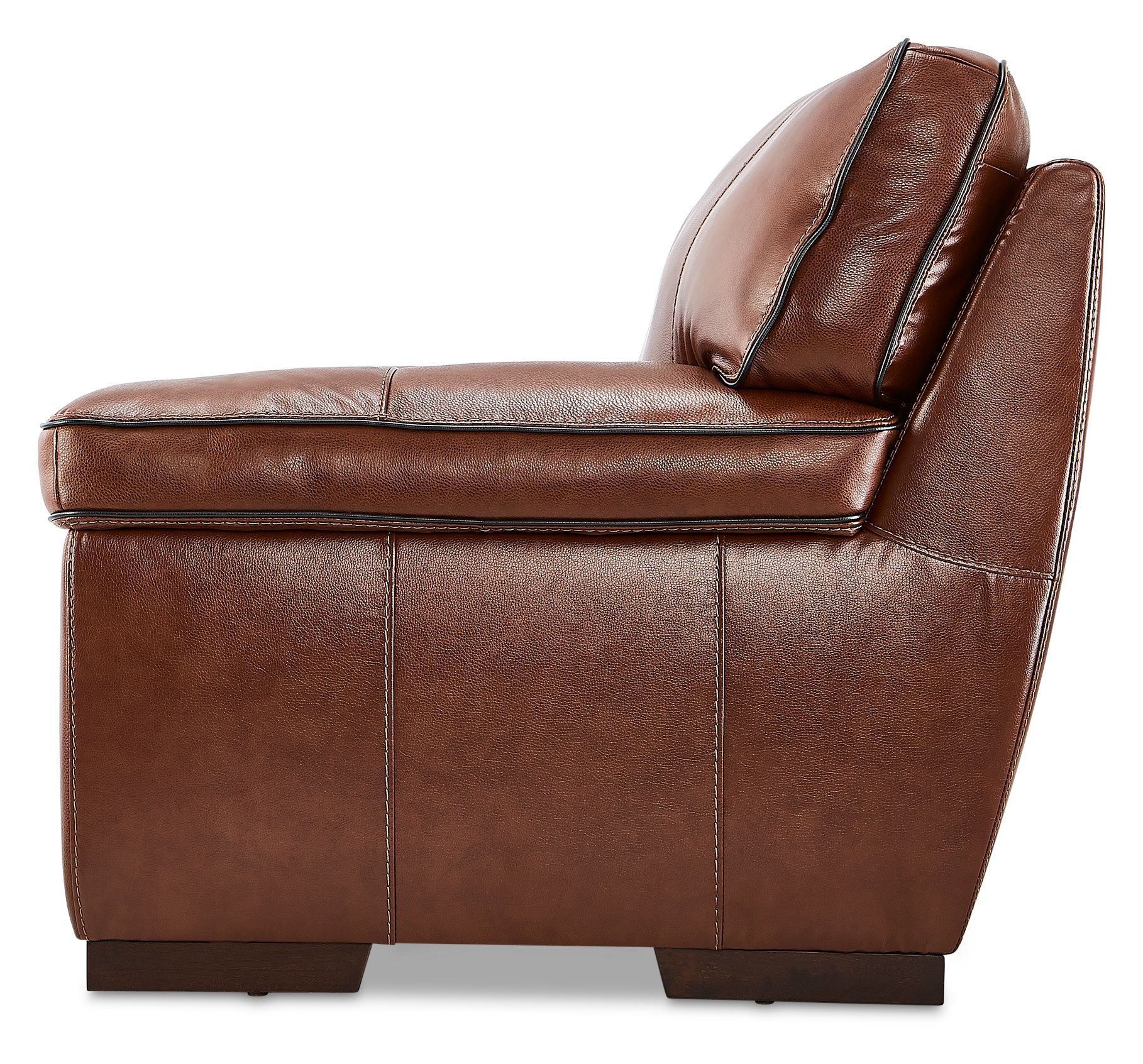 Stampede Leather Chair - Cognac