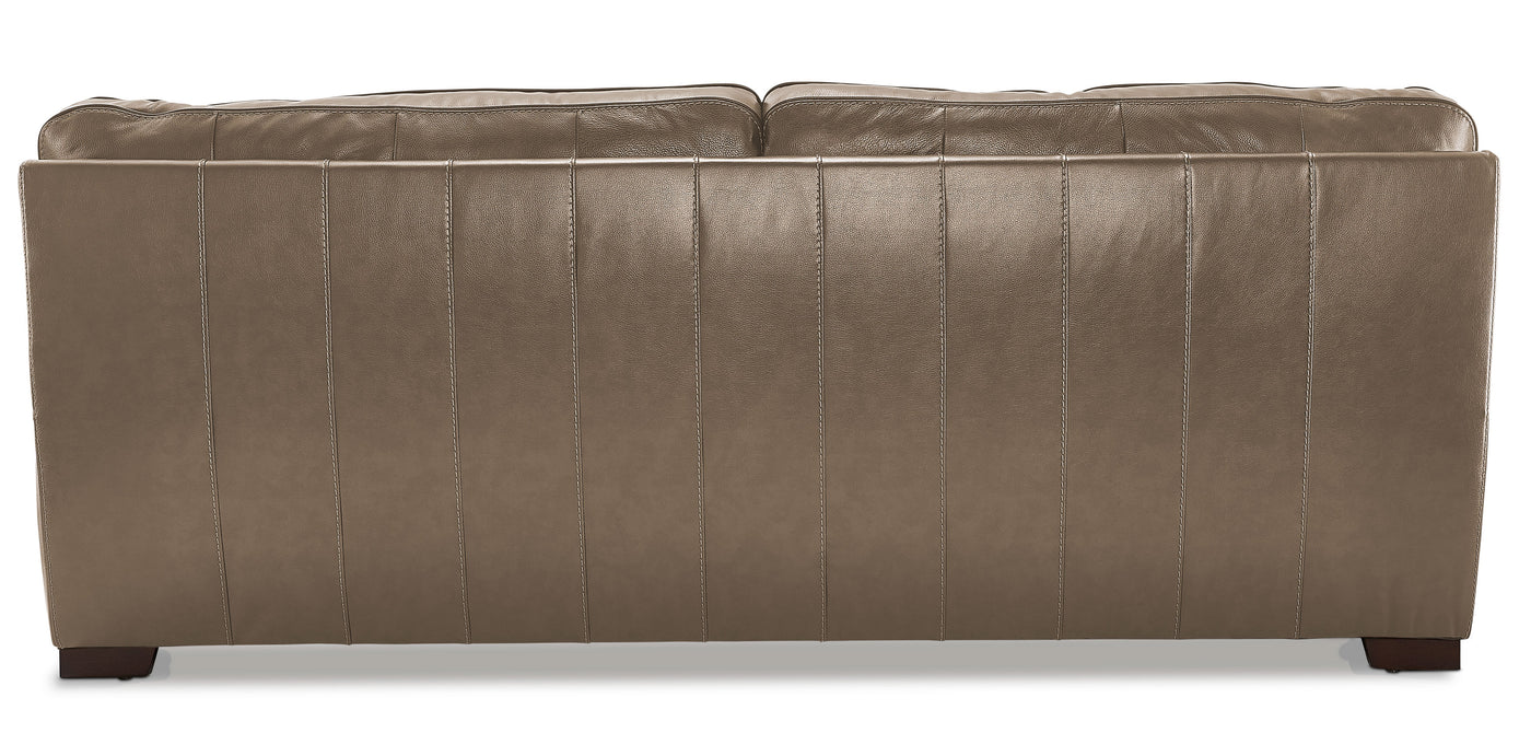 Stampede Leather Sofa - Buff