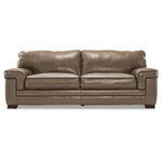 Stampede Leather Sofa - Buff