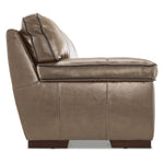 Stampede Leather Sofa - Buff