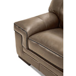 Stampede Leather Loveseat - Buff