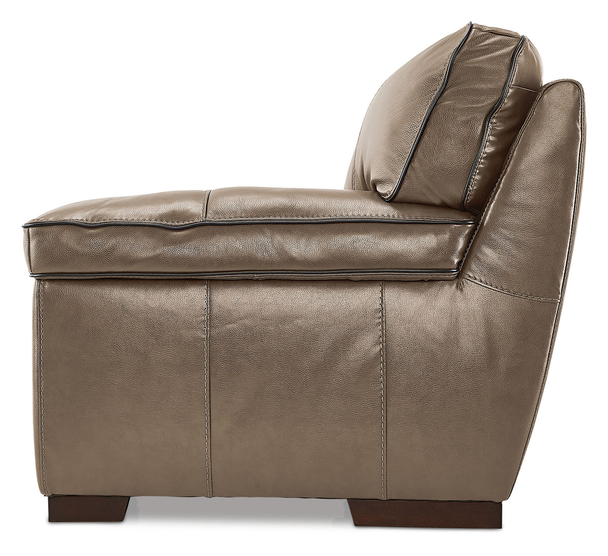 Stampede Leather Loveseat Buff Leon's