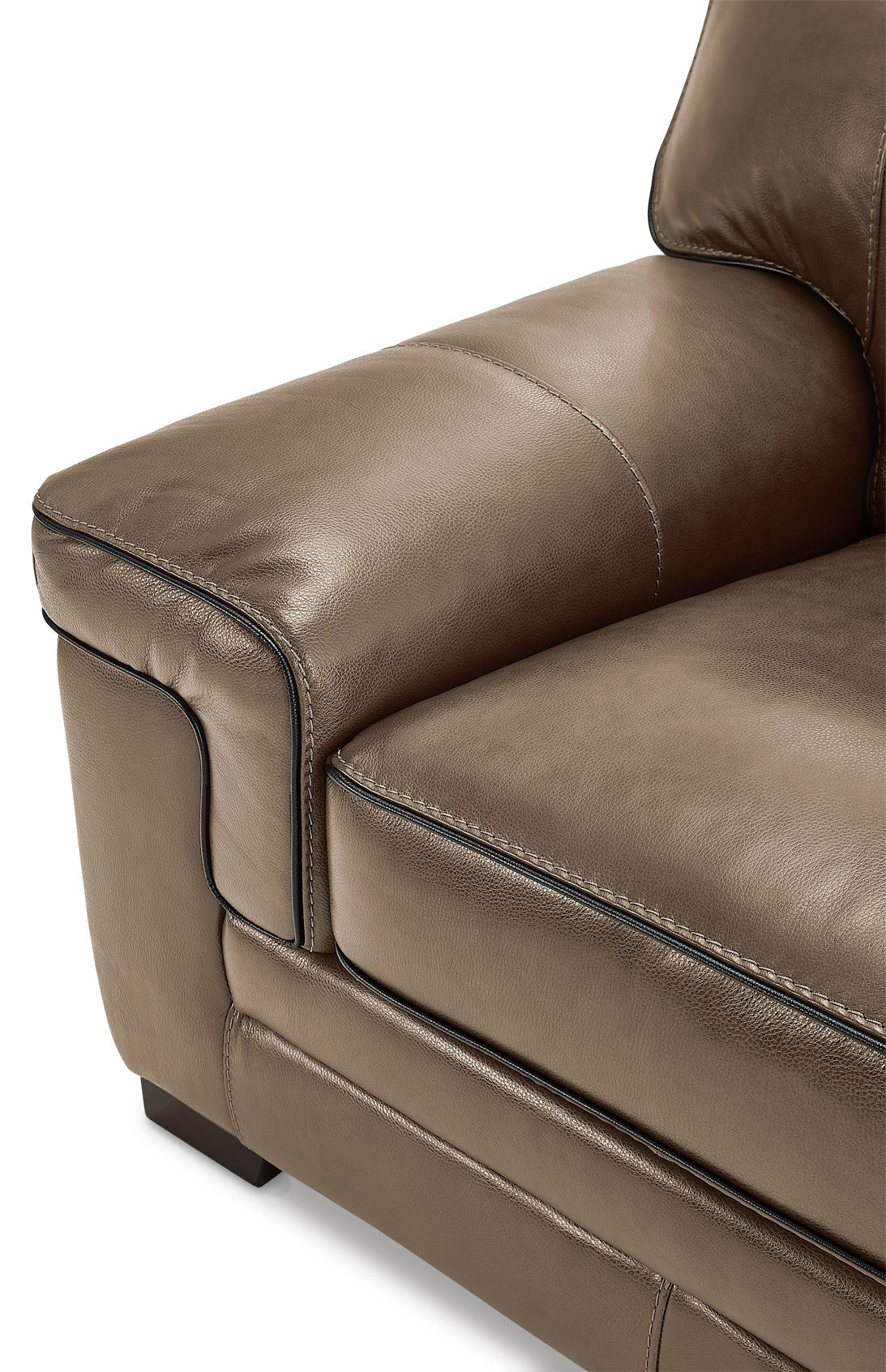 Stampede Leather Chair - Buff