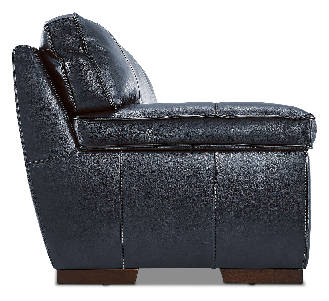 Stampede Leather Sofa - Cobalt
