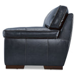 Stampede Leather Chair - Cobalt