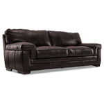 Stampede Leather 2 Pc. Living Room Package w/ Chair - Coffee
