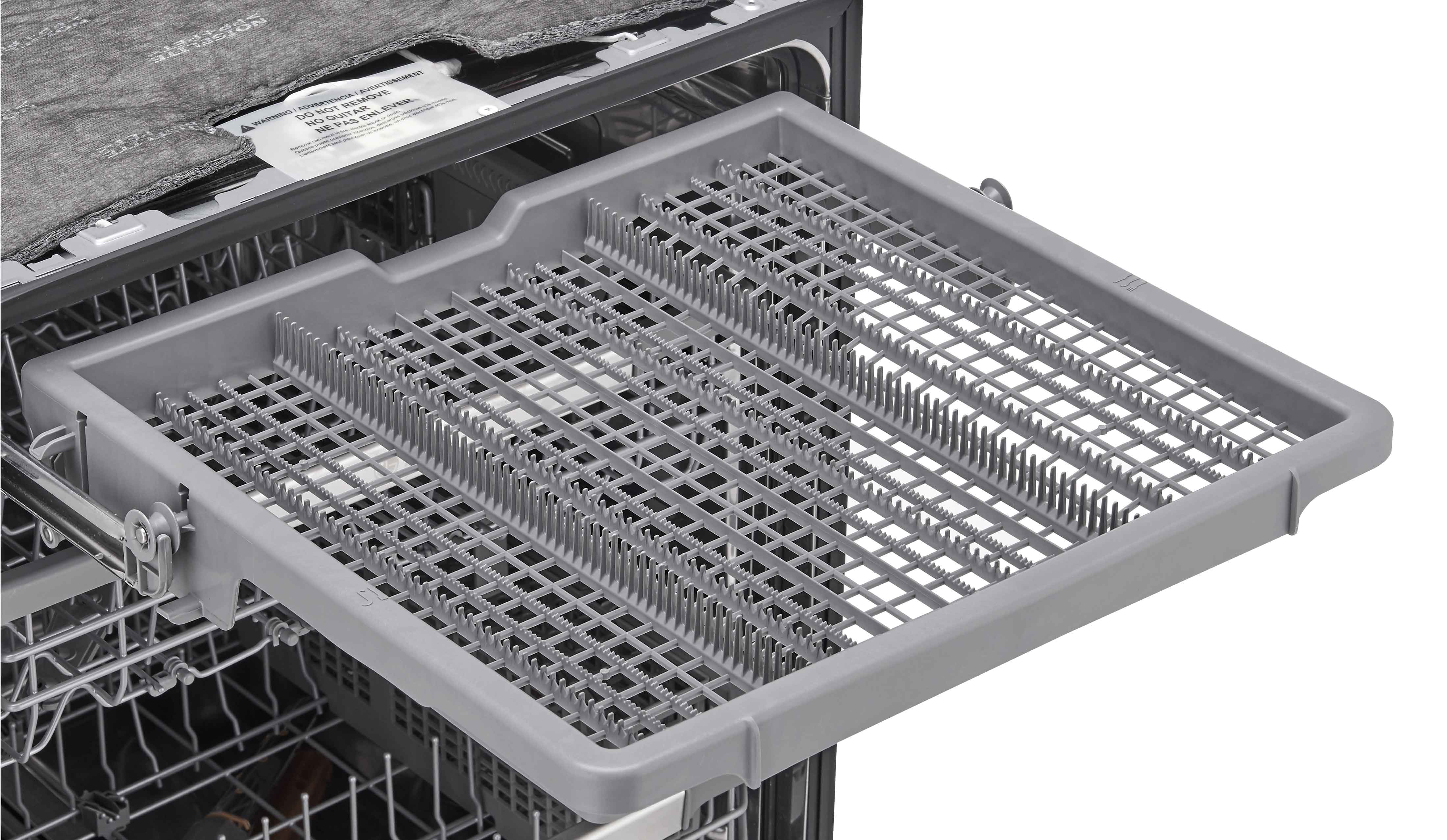 LG Black Stainless Steel Top Control Dishwasher with QuadWash® and 3rd Rack - LDT5678BD