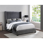 Glenbury 3-Piece Queen Bed - Dark Grey