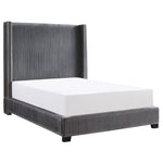 Glenbury 3-Piece Queen Bed - Dark Grey