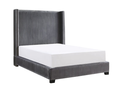Glenbury 3-Piece Queen Bed - Dark Grey
