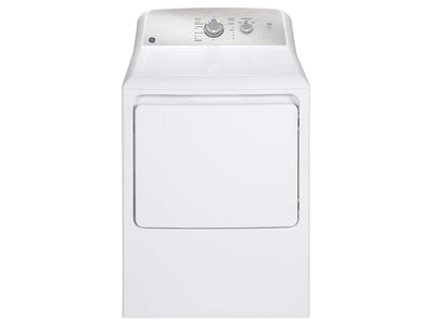 GE White Electric Dryer (6.2 Cu. Ft.) - GTX33EBMRWS