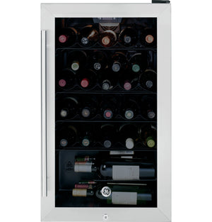 GE Stainless Steel Wine Center (4.1 Cu. Ft.) - GWS04HAESS