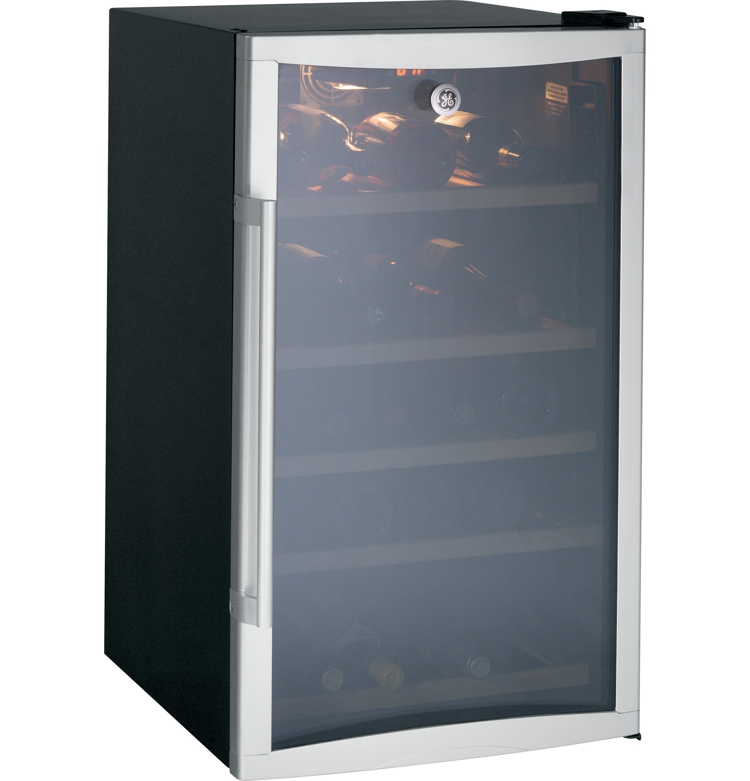 GE Stainless Steel Wine or Beverage Center (4.1 Cu. Ft.) - GVS04BDWSS