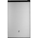 GE Clean Steel Compact Refrigerator (4.4 Cu. Ft.) - GME04GLKLB
