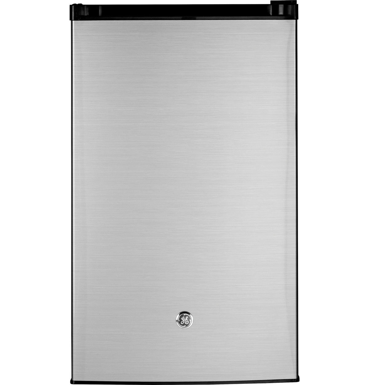 GE Clean Steel Compact Refrigerator (4.4 Cu. Ft.) - GME04GLKLB