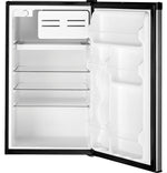 GE Clean Steel Compact Refrigerator (4.4 Cu. Ft.) - GME04GLKLB