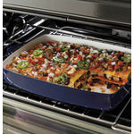 GE Stainless Steel 30'' Freestanding Double Oven Electric Range with Air Fry (6.6 Cu.Ft) - JBS86SPSS