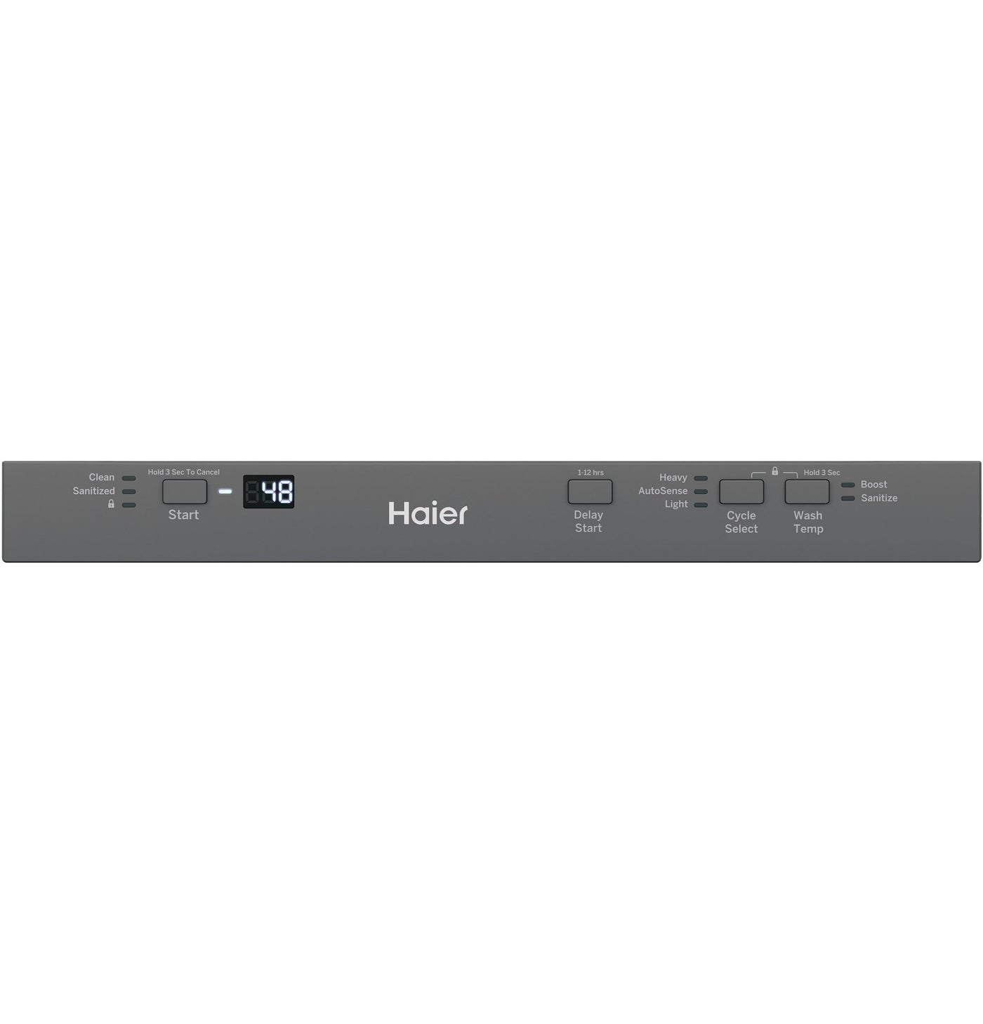 Haier Stainless Steel 18" Dishwasher- QDT125SSLSS