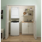 GE White Top Load Washer (3.3 IEC Cu. Ft.) - GNW128SSMWW