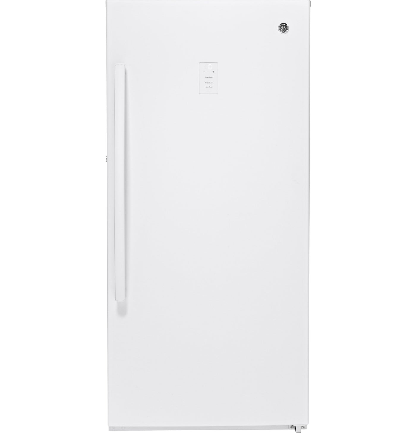 GE White Frost Free Upright Freezer (14.1 Cu. Ft.) - FUF14SMRWW