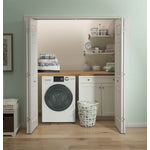 GE 24" Front Load Washer/Condenser Dryer Combo (2.8 cu.ft.) - GFQ14ESSNWW