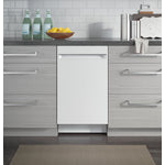 GE Profile Series White 18" Dishwasher- PDT145SGLWW