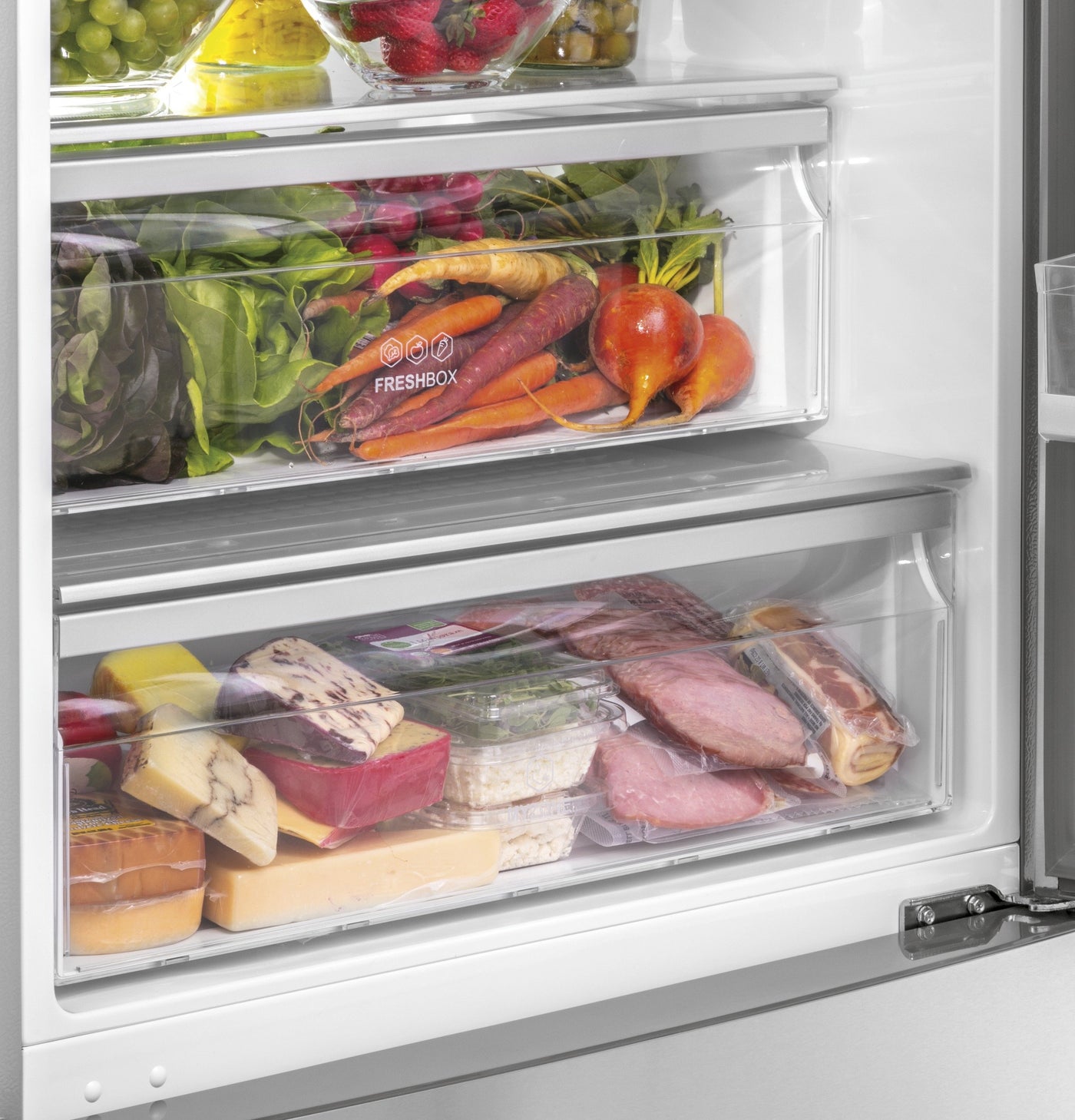 Haier Stainless Steel Bottom Mount Refrigerator (15 Cu. Ft.) - HRB15N3BGS