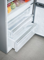 Haier 27.75" 15 Cu. Ft. Stainless Steel Bottom-Freezer Refrigerator - HRB15N3BGS