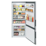 Haier Stainless Steel Bottom Mount Refrigerator (15 Cu. Ft.) - HRB15N3BGS