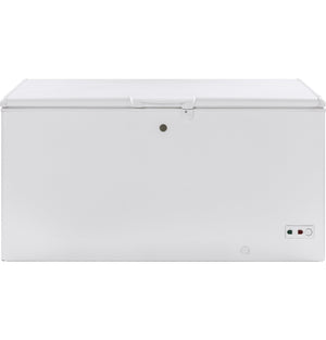 GE White Manual Defrost Chest Freezer (15.7 Cu. Ft.) - FCM16SLWW
