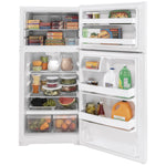 GE White Top Mount Refrigerator (15.6 Cu.Ft.) - GTE16DTNRWW