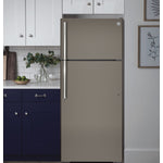 GE Slate Top Mount Refrigerator (17.5 Cu. Ft.) - GTE18GMNRES