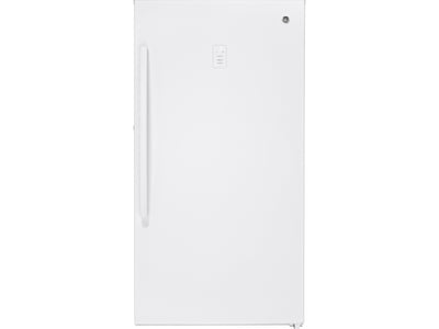 GE White Frost-Free Upright Freezer (17.3 Cu. Ft.) - FUF17SMRWW