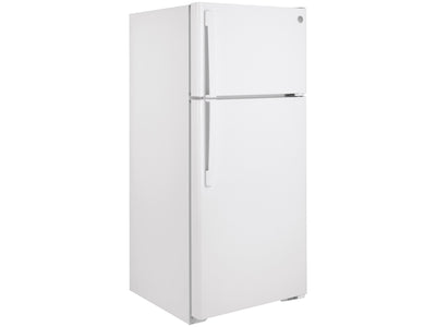 GE White Top Mount Refrigerator (16.6 Cu.Ft.) - GTE17DTNRWW