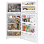 GE White Top Mount Refrigerator (16.6 Cu.Ft.) - GTE17DTNRWW