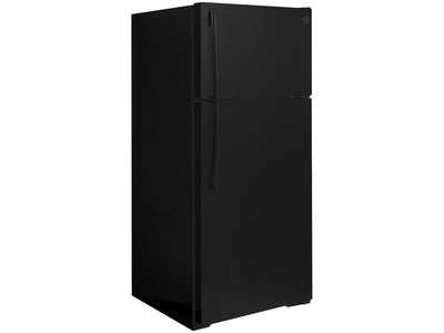 GE Black Top Mount Refrigerator (16.6 Cu.Ft.) - GTE17GTNRBB