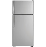 GE 28" 16.6 Cu. Ft. Stainless Steel Top-Freezer Refrigerator - GTE17GSNRSS