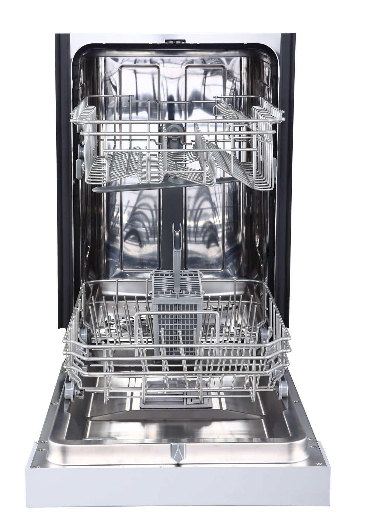 GE White 18" Built-In Dishwasher - GBF180SGMWW