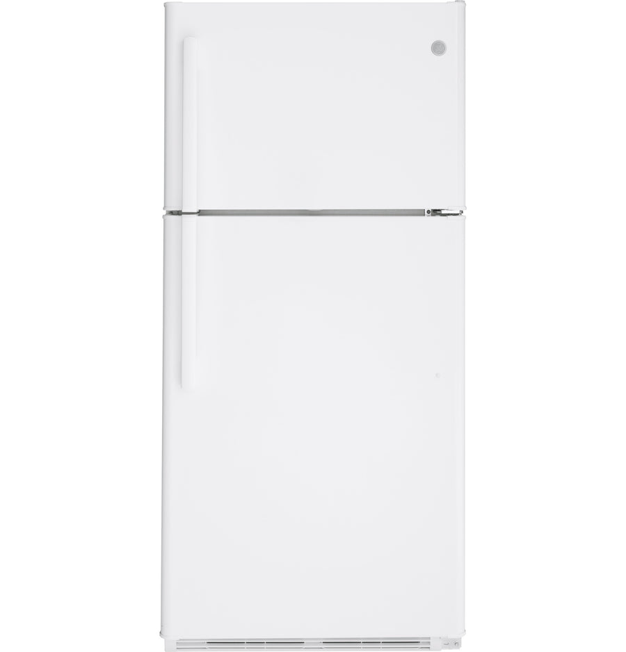 GE White Top-Freezer Refrigerator (18 Cu. Ft.) - GTS18FTLKWW