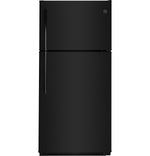 GE 29.75" 18 Cu. Ft. Black Top-Freezer Refrigerator - GTS18FTLKBB